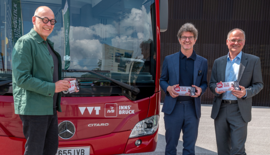 Öffikooperation IVB VVT CMI | © Congress Messe Innsbruck Öffikooperation IVB VVT CMI | © Congress Messe Innsbruck