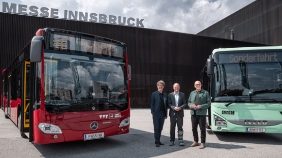 Öffikooperation IVB VVT CMI | © Congress Messe Innsbruck Öffikooperation IVB VVT CMI | © Congress Messe Innsbruck