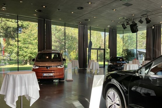 Fahraktive Tage Porsche congresspark igls | © Congress Messe Innsbruck Autos im congresspark igls | © Congress Messe Innsbruck