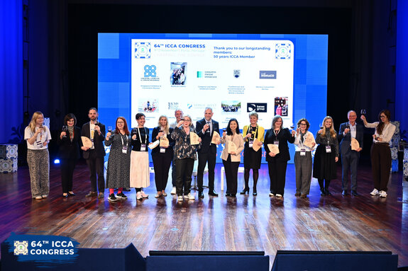 Zeremonie der Jubilare beim ICCA-Kongress | © Congress Messe Innsbruck / ICCA