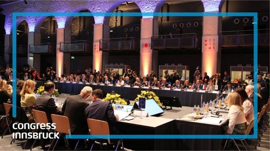 EU Innenministertreffen | © Congress Messe Innsbruck EU Innenministertreffen | © Congress Messe Innsbruck