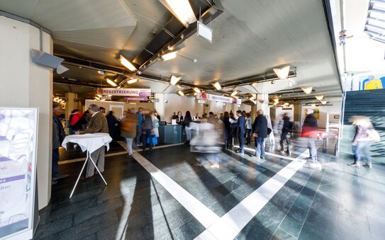 Europa Foyer | © Congress Messe Innsbruck Registrierung im Europa Foyer. | © Congress Messe Innsbruck